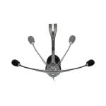 Auriculares com microfone Logitech 981-000593 Cinzento