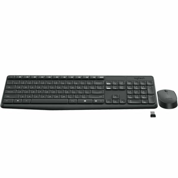 Teclado e Rato sem Fios Logitech 920-007919 Espanhol Qwerty espanhol QWERTY