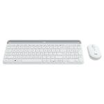 Teclado e Rato Logitech  MK470 Branco Francês AZERTY