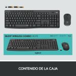 Teclado e Rato sem Fios Logitech 920-009798 Espanhol Qwerty espanhol QWERTY