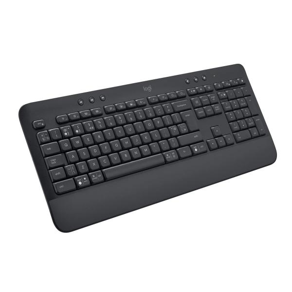Teclado Logitech 920-010918 Grafite Qwerty espanhol QWERTY