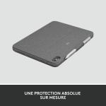 Teclado Bluetooth com Suporte para Táblete Logitech Combo Touch Cinzento Francês AZERTY