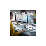 Teclado e Rato Logitech Branco Francês Azerty Francês