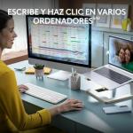 Teclado e Rato Logitech 920-012596 Branco Espanhol QWERTY