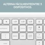 Teclado e Rato Logitech 920-012596 Branco Espanhol QWERTY