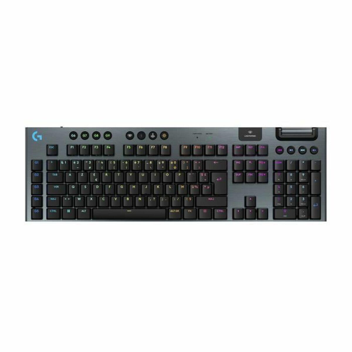 Teclado Logitech G915 X Preto Francês AZERTY