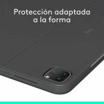 Capa para Tablet e Teclado Logitech 920-012667 Grafite QWERTY