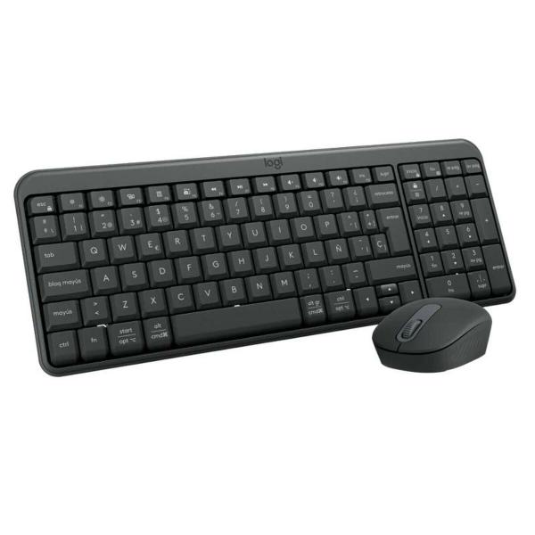 Teclado e Rato Logitech 920-013543 Grafite QWERTY