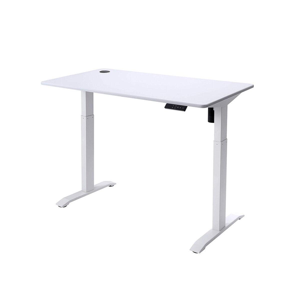 Mesa de Escritório Urban Factory EED25UF Branco Aço inoxidável 118 x 60 cm
