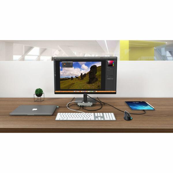 Dockstation i-Tec C31NANODOCKVGAPD     Prata