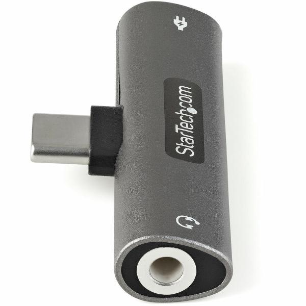 Adaptador USB C para Jack 3.5 mm Startech CDP235APDM           Prata