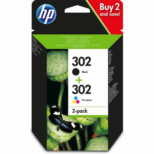 Tinteiro de Tinta Original HP X4D37AE#301 Multicolor