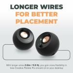 Altifalante PC Creative Technology Pebble Pro 2.0 Preto