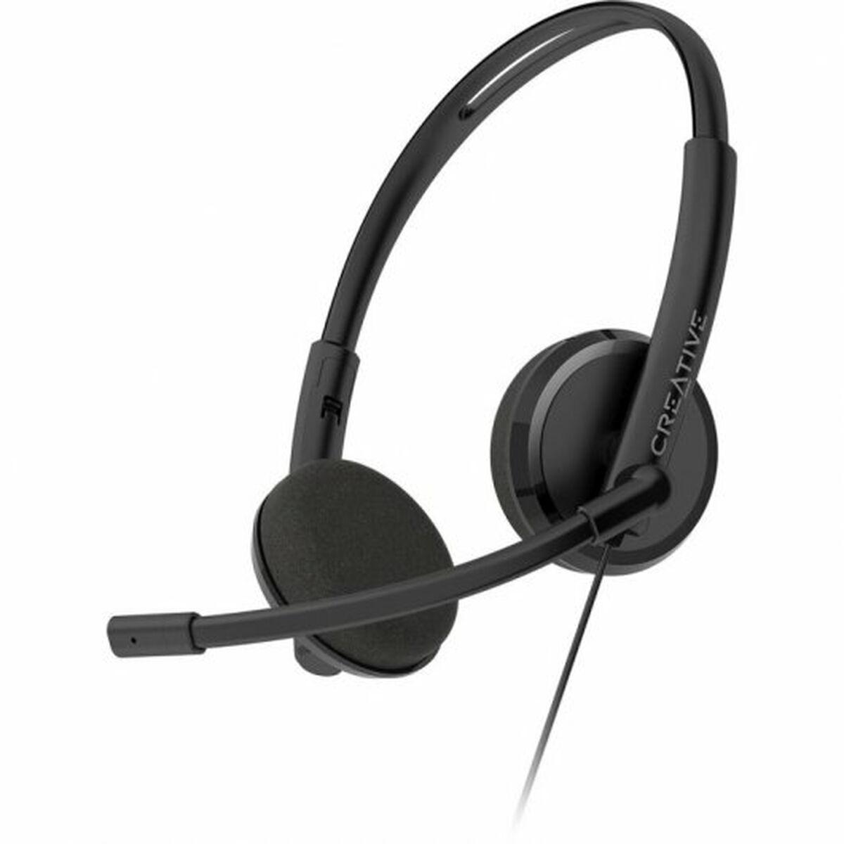 Auriculares com microfone Creative Technology HS-220 Preto