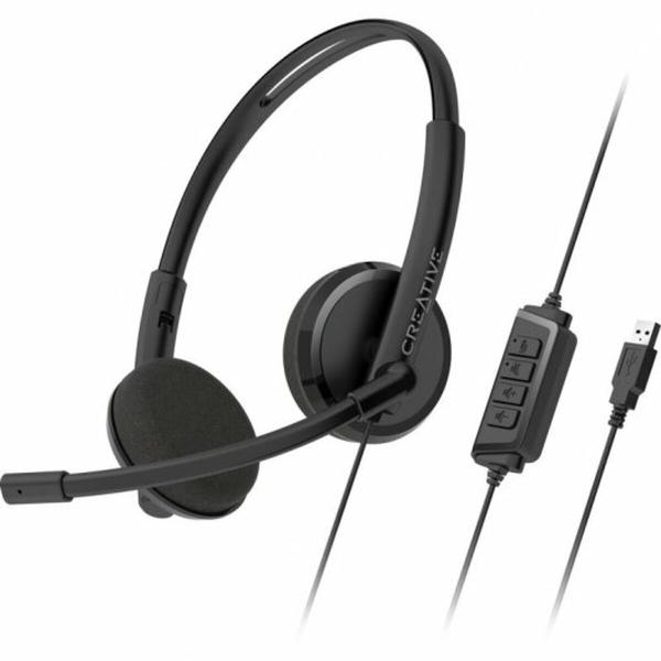 Auriculares com microfone Creative Technology HS-220 Preto