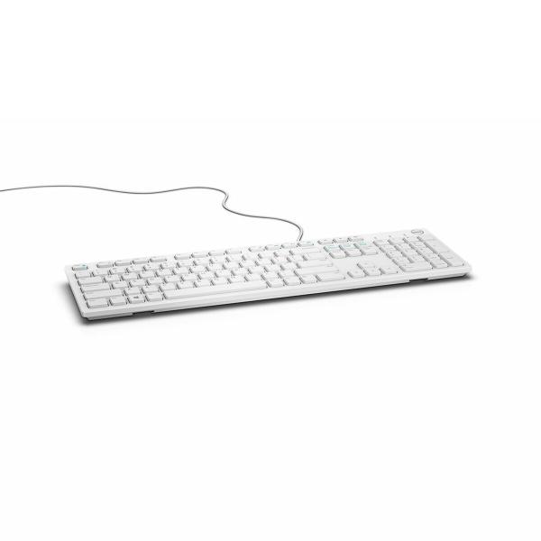 Teclado Dell KB216 Branco QWERTY