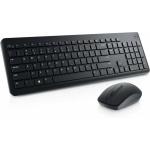 Teclado e Rato Dell KM3322W Qwerty US Preto QWERTY
