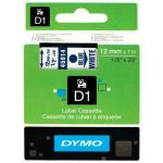 Cinta laminada para máquinas rotuladoras Dymo D1 45014 12 mm LabelManager™ Branco Azul Preto (5 Unidades)