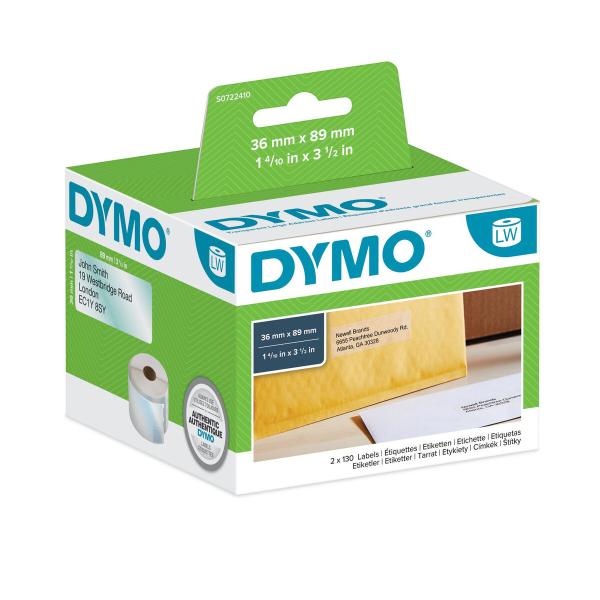 Etiquetas para Impressora Dymo S0722410 Transparente