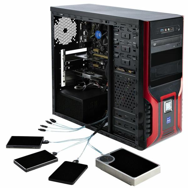 Placa PCI Startech 8P6G-PCIE-SATA-CARD 