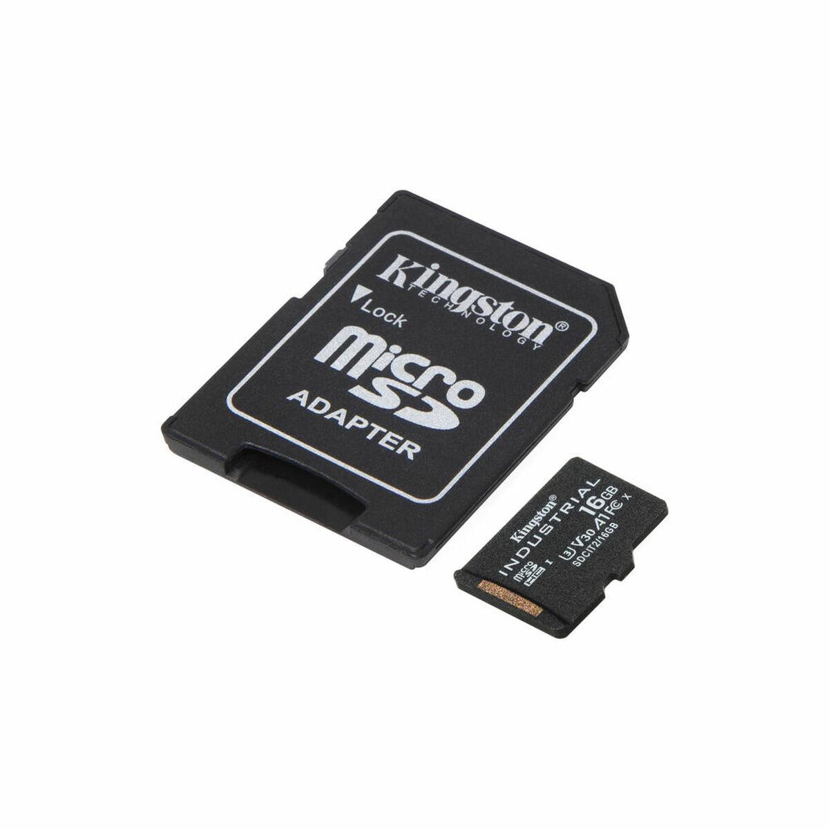 Cartão de Memória Micro SD com Adaptador Kingston SDCIT/16GB 16GB 16 GB