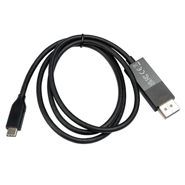 Adaptador USB-C para DisplayPort V7 V7UCDP-2M Preto