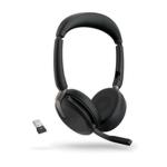 Auriculares Bluetooth com microfone Jabra Evolve2 65 Flex Preto