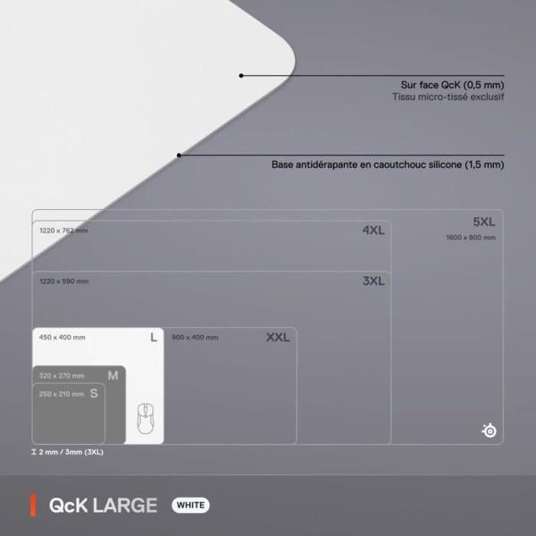 Tapete de Rato SteelSeries Branco