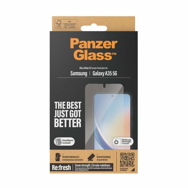 Protetor de ecrã para o telemóvel PanzerGlass Samsung A35
