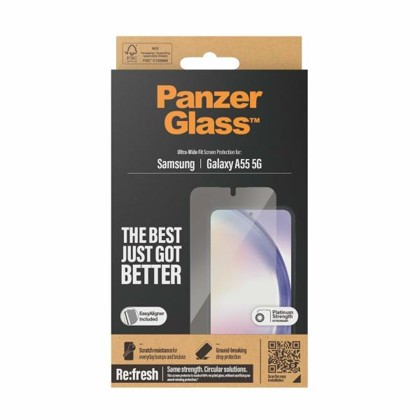 Protetor de ecrã para o telemóvel PanzerGlass Samsung A55