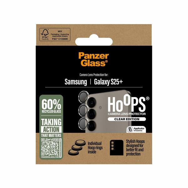 Capa para Telemóvel PanzerGlass Hoops Lens Protector Galaxy S25 Plus Transparente
