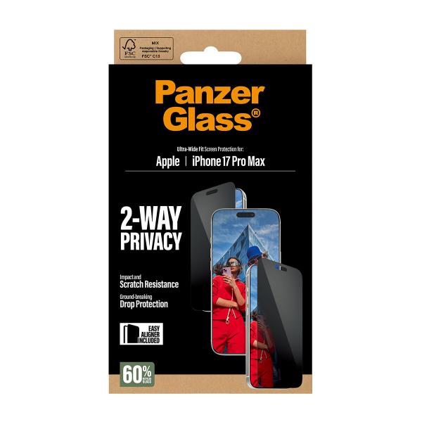 Protetor de Ecrã Panzer Glass PG75492 Apple iPhone 17 Pro Max