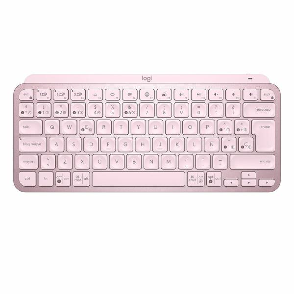Teclado Logitech 920-010813 Cor de Rosa Espanhol Qwerty espanhol QWERTY
