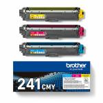 Tinteiro de Tinta Original Brother TN241CMY Amarelo Ciano Magenta