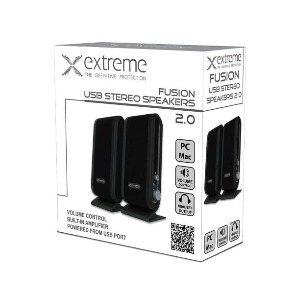 Altifalante PC Extreme XP102 Preto 2 W 4 W