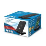Carregador sem Fios com Suporte para Telemóveis Esperanza EZC101 Preto