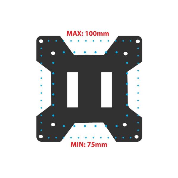 Suporte de Mesa para Ecrã Esperanza ERW019 17" 27"