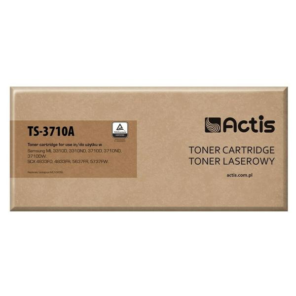 Tóner Compatível Actis TS-3710A Preto