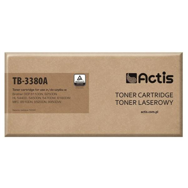 Tóner Compatível Actis TB-3380A Preto Multicolor