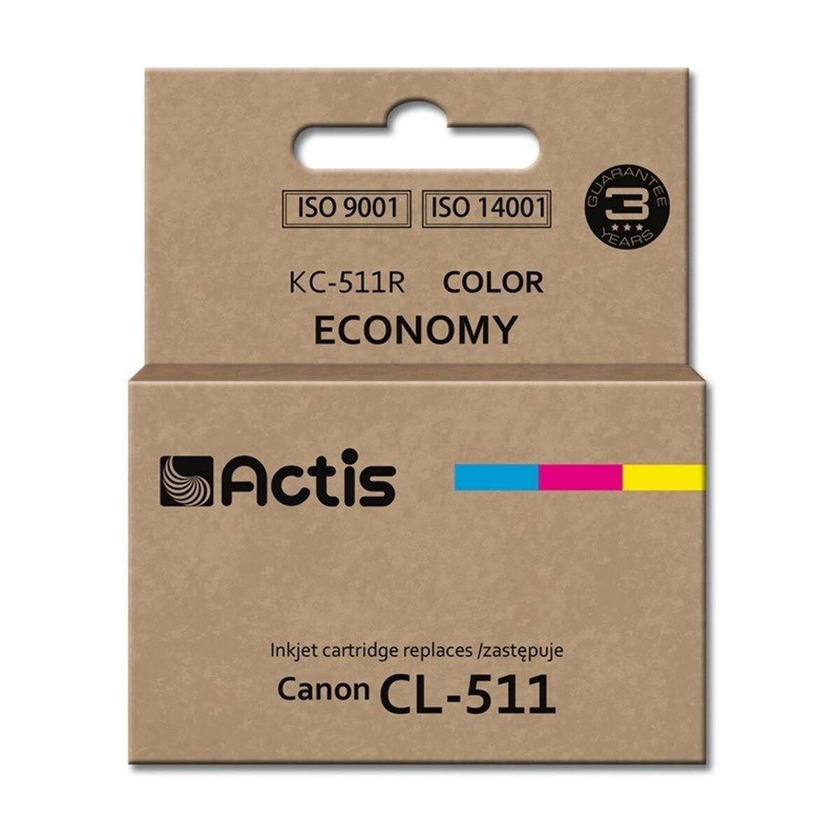 Tinteiro de Tinta Original Actis KC-511R Ciano/Magenta/Amarelo