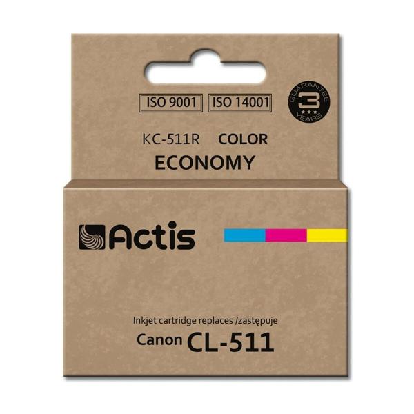 Tinteiro de Tinta Original Actis KC-511R Ciano/Magenta/Amarelo