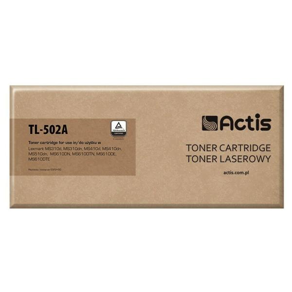Tóner Compatível Actis TL-502A Preto Multicolor
