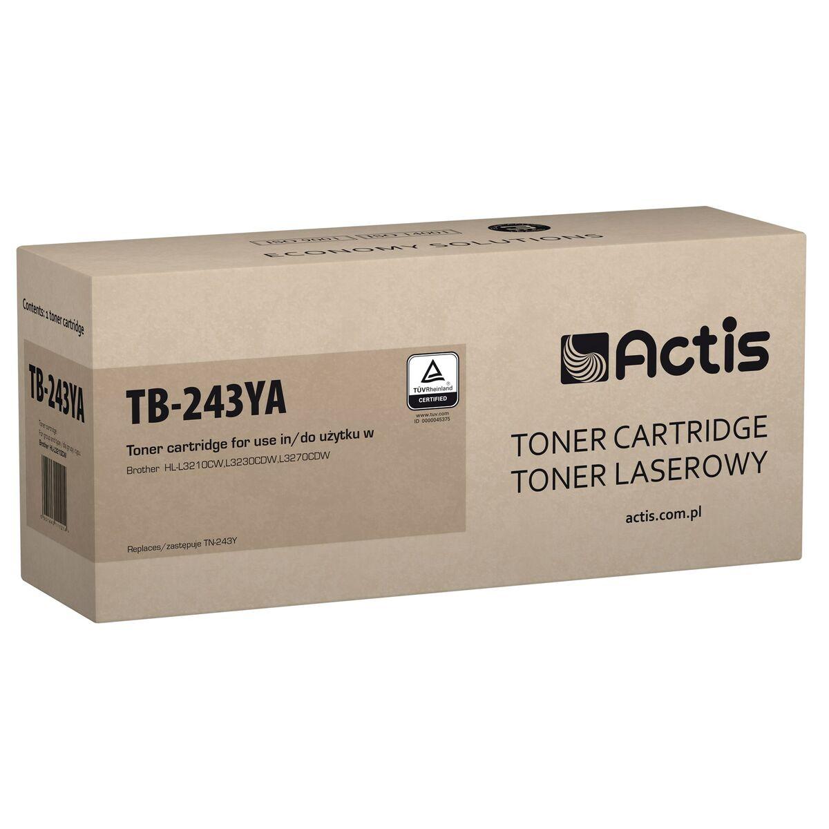Tóner Actis TB-243YA Amarelo Multicolor