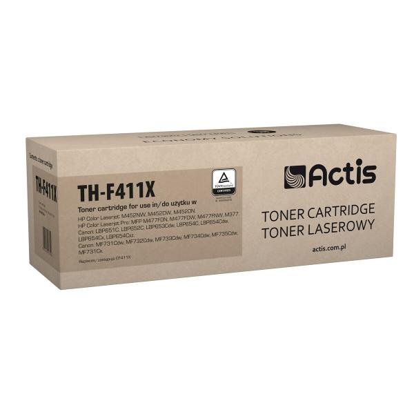 Tóner Actis TH-F411X                        Multicolor Ciano