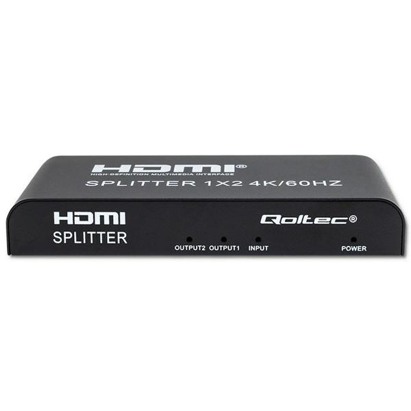 Switch HDMI Qoltec 51797 Preto