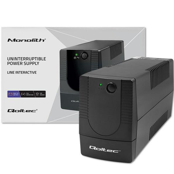 Sistema Interactivo de Fornecimento Ininterrupto de Energia Qoltec 53773 480 W