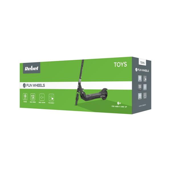 Trotineta Elétrica Rebel ZAB0031W Branco 100 W