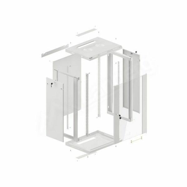 Armário rack mural Lanberg WF01-6418-10S