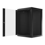 Armário rack mural Lanberg WF01-6618-10B