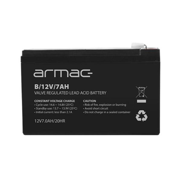 Bateria para Sistema Interactivo de Fornecimento Ininterrupto de Energia Armac B/12V/7AH 7 Ah 12 V